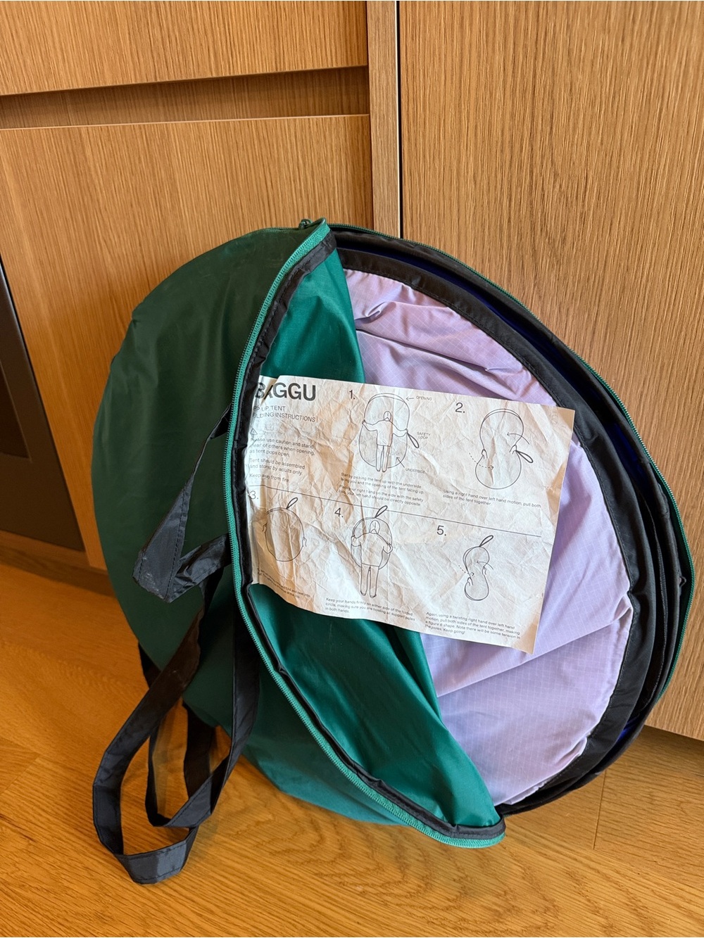 Baggu pop up tent - Picture 2 of 4